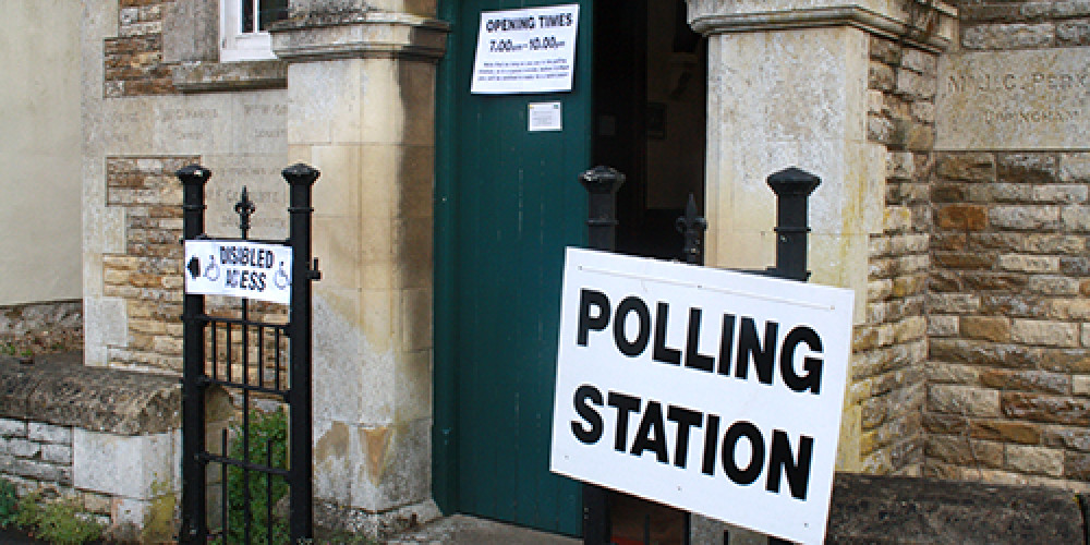 A local polling station. Image credit: RCC. 