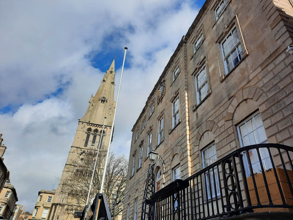 Stamford Town building and St John's Church. Image credit: Nub News. 