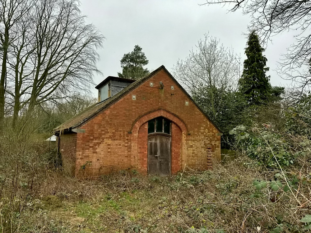 The old mortuary, in Leek, Staffordshire, is being sold for £55k (SWNS).