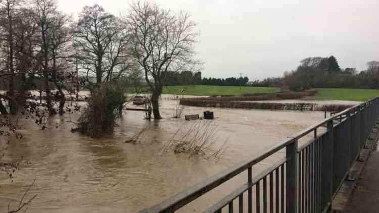 Flooding in Cowbridge last winter came after Met Office weather warnings