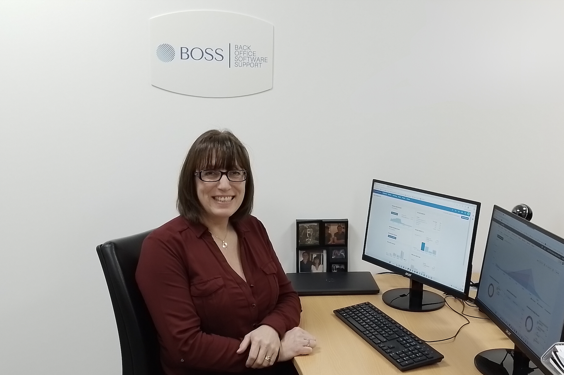 Hitchin Nub News welcomes BOSS - Back Office Software Support - as our sixth Hitchin Nub News sponsor. PICTURE: Highly-regarded BOSS supremo Timea Hoskins 