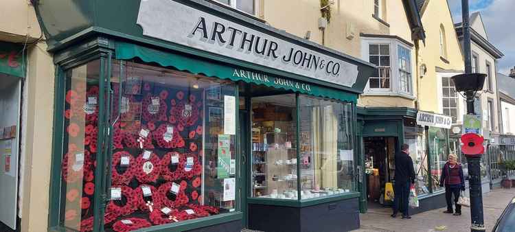 The Poppy display at Arthur John