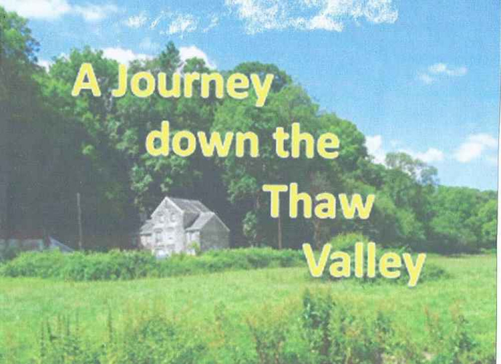 The working cover for "A Journey Down the Thaw Valley"