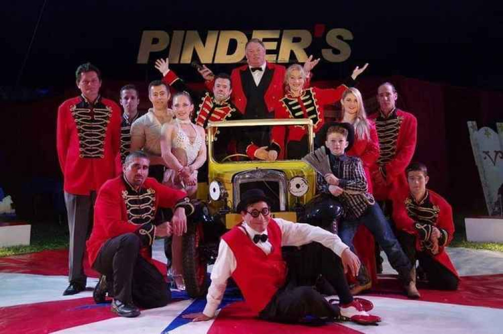 Pinder's Circus is rolling into town. Image credit: Pinder's Circus. 