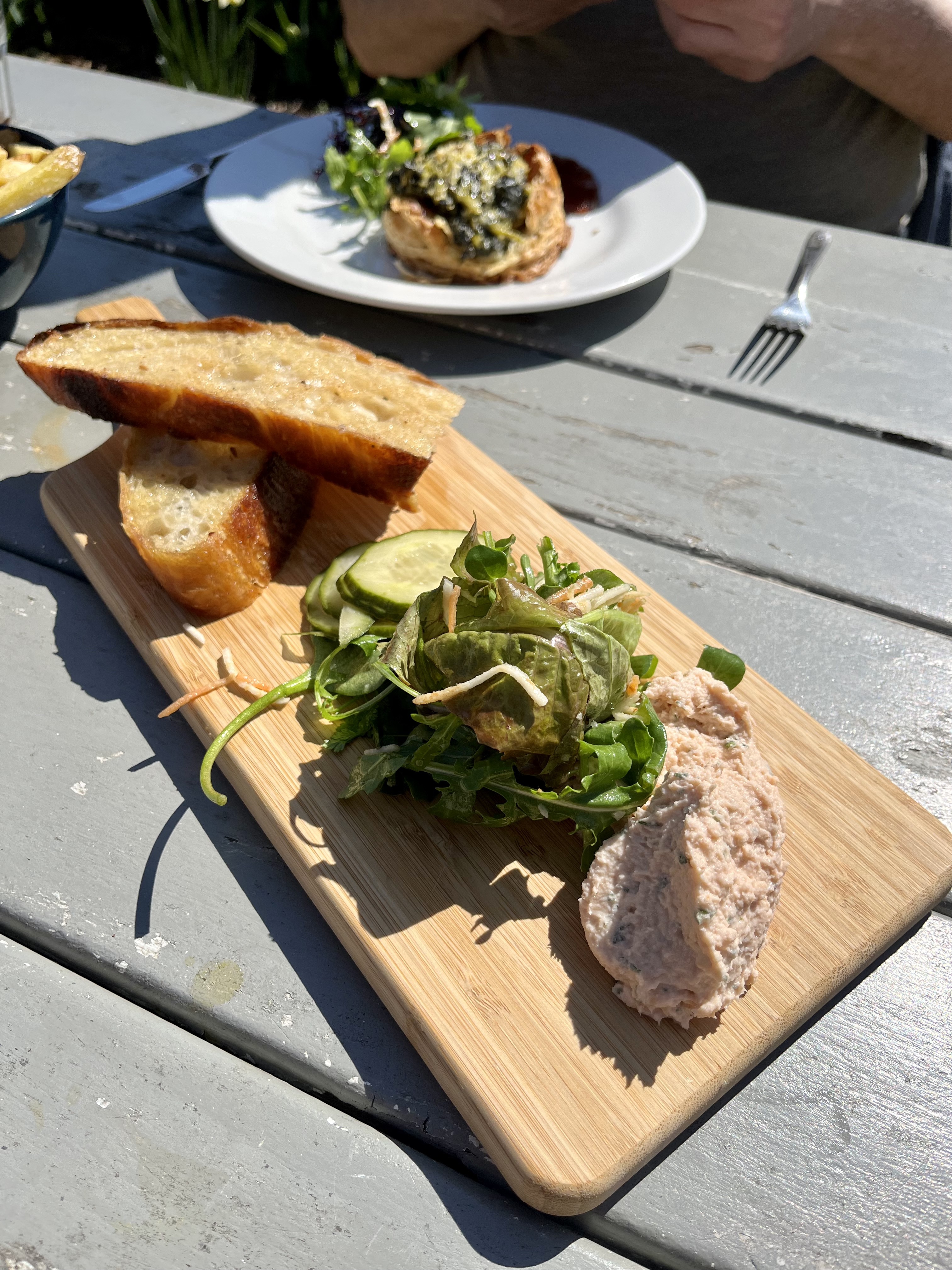 Delicious lunch at the Symondsbury Estate Kitchen