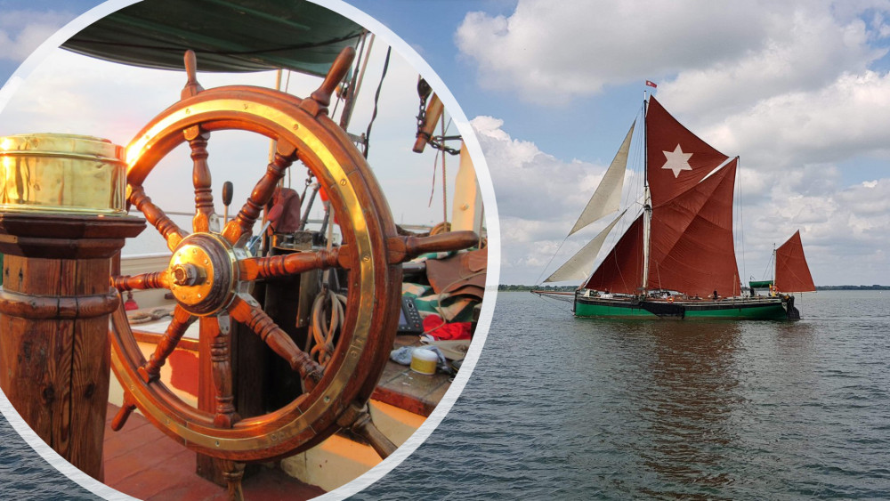 The Sailing Barge Kitty was built in 1895 and was purchased by her current owner in December 2021. (Photos: Annie Meadows and Sam Russell)
