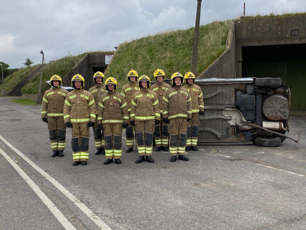 Do you have what it takes to be an On-Call Firefighter? Image credit: Lincolnshire Fire and Rescue / Facebook.