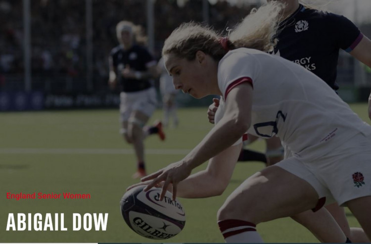 Abby Dow starts on wing for England (credit EnglandRugby)