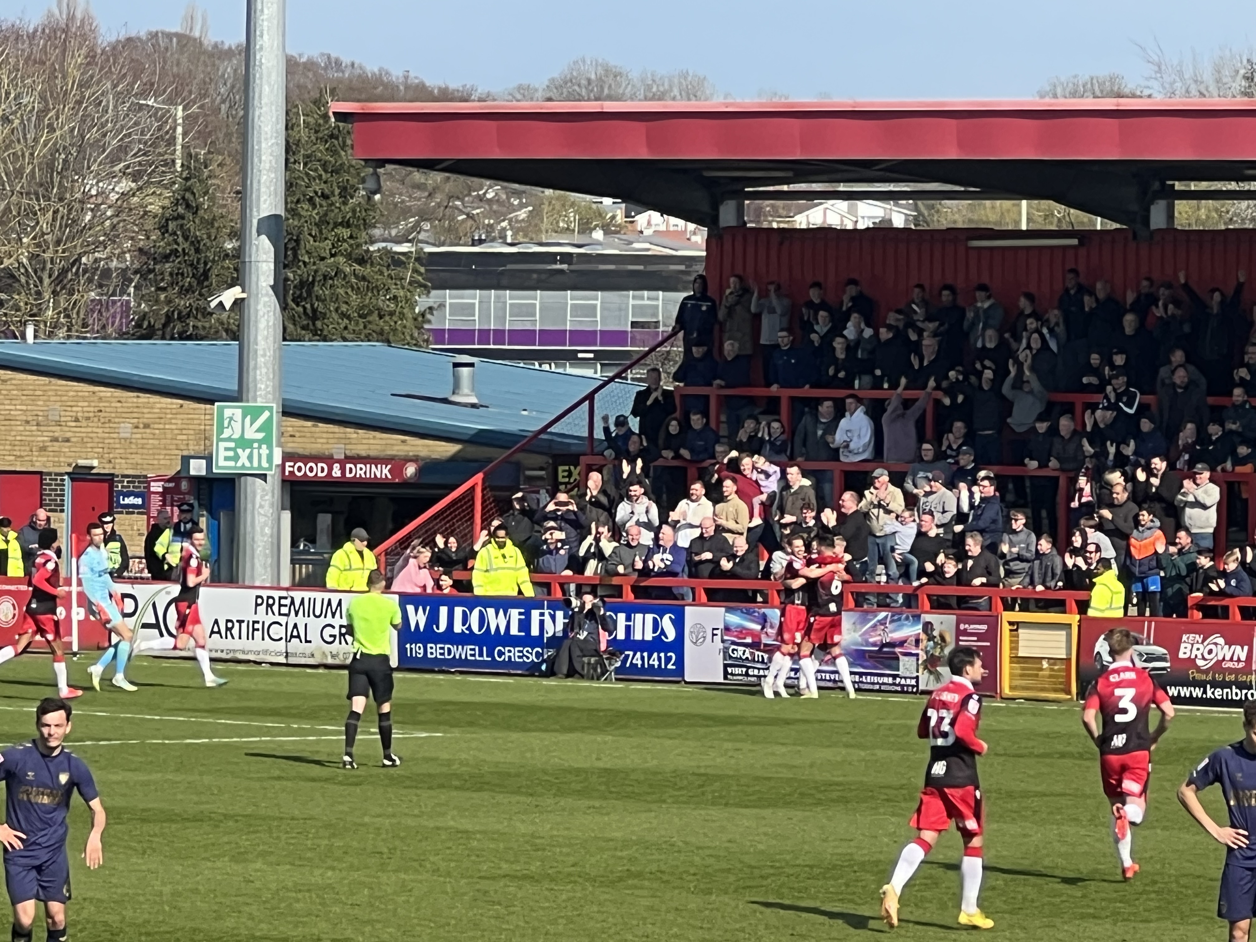 Stevenage 2-1 AFC Wimbledon: Jordan Roberts and Jamie Reid clinch vital  victory to power battling Boro back into automatic promotion spot, Local  Sport, News