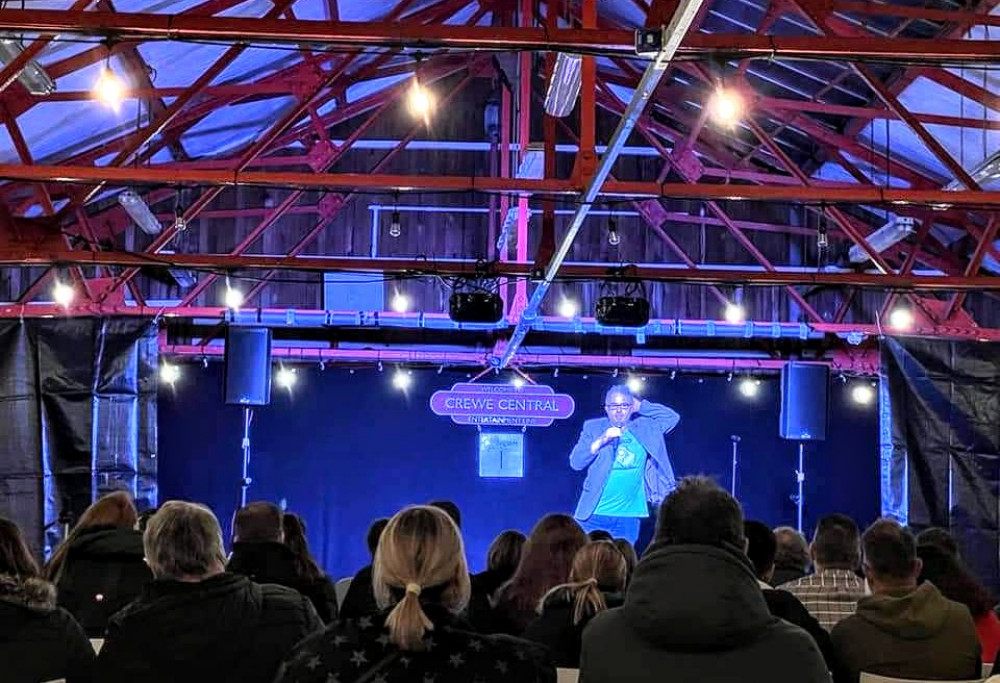 Crewe Central Comedy Night is back at 7pm on Friday 5 May (Nub News).