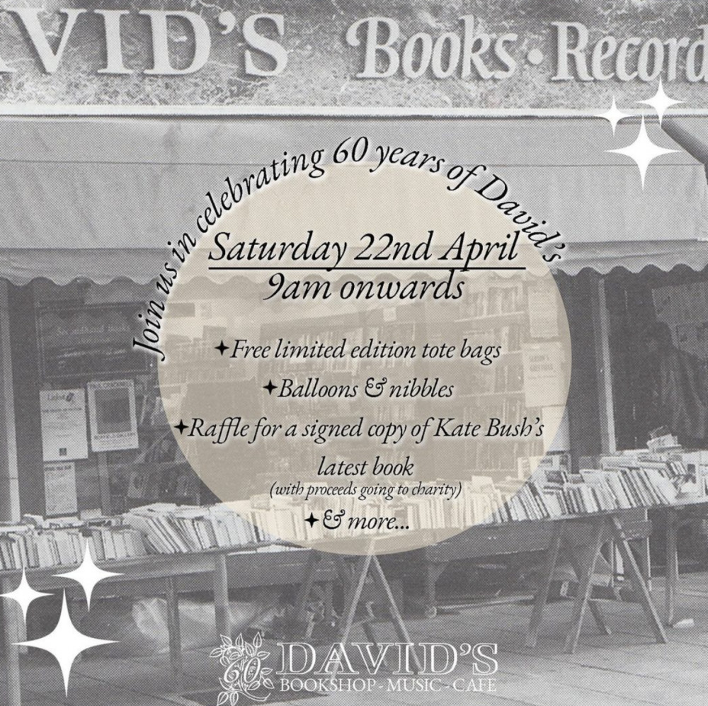 Celebrating David's Bookshop's 60th birthday