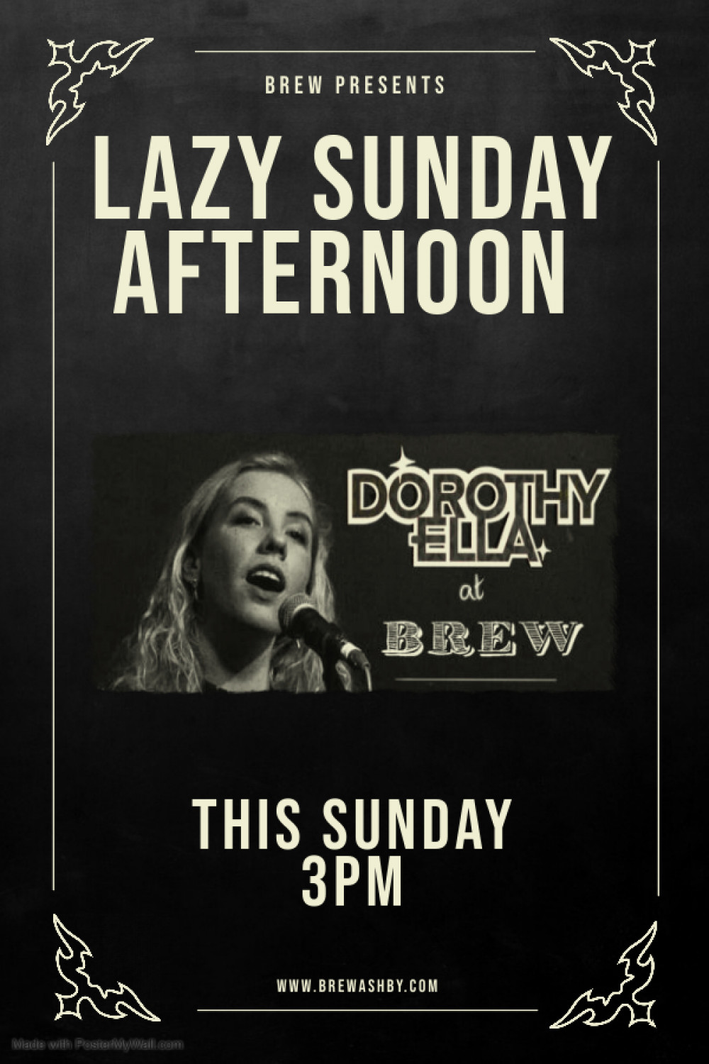 Lazy Sunday Afternoon Acoustic Session with Dorothy Ella at Brew in Ashby de la Zouch