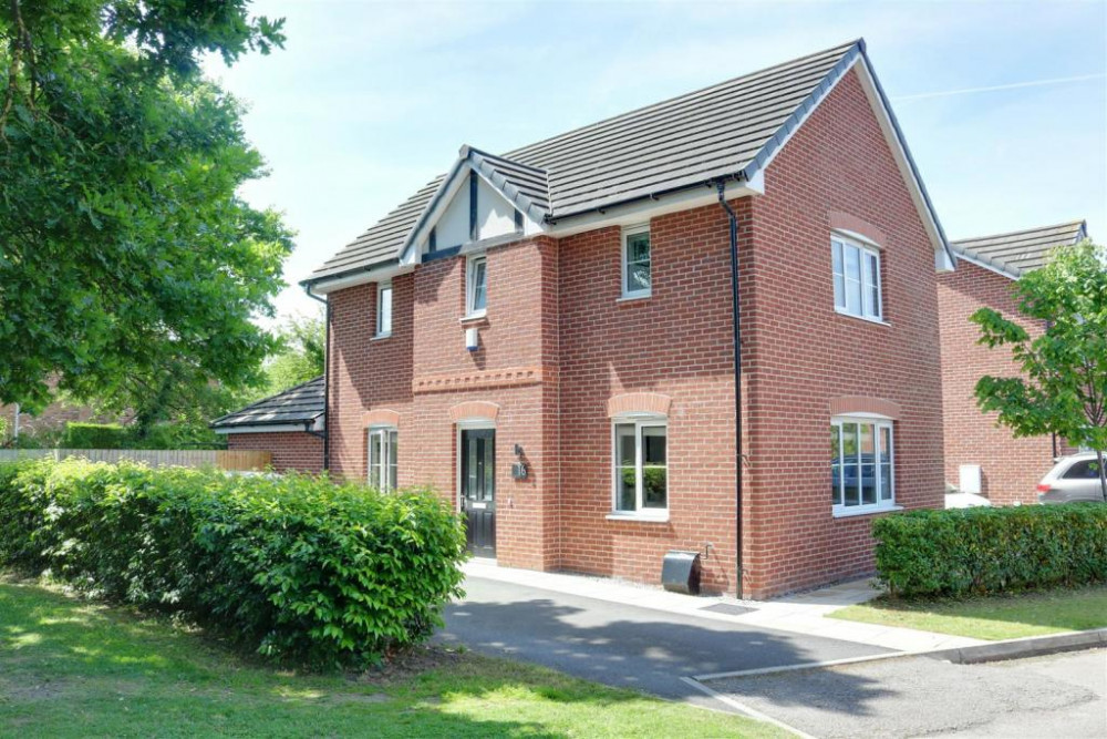 Beautifully presented home for sale in Reginald Lindop Drive, Alsager. 