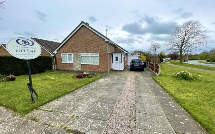 Attractive bungalow for sale on highly-regarded Sandbach estate  