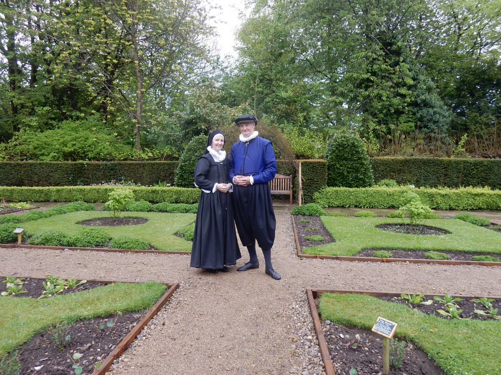 The King's Lutenist at the 1620s House and Garden, Donington le Heath, near Coalville