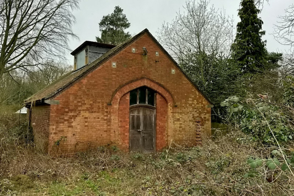 The old mortuary, in Leek, is being sold for £55k (SWNS). The old mortuary, in Leek, is being sold for £55k (SWNS).