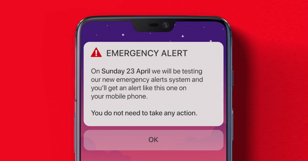 There will be a national emergency text test this weekend. Photo: Exeter City Council.