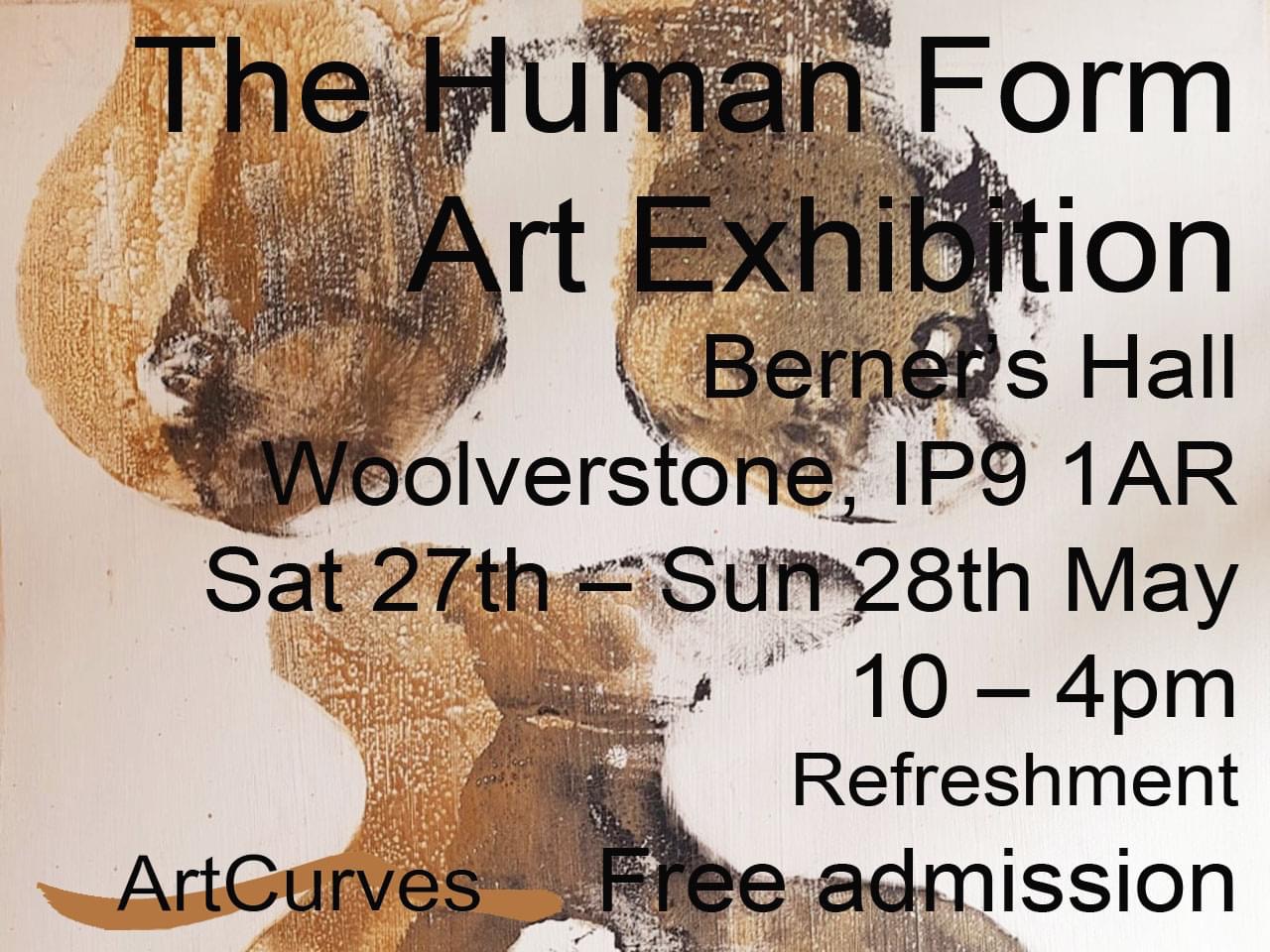 Human Form Art Exhibition May 27 &28