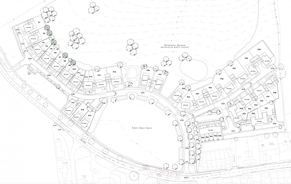 New Chapel Field site layout (Picture: Roger Balmer Design)