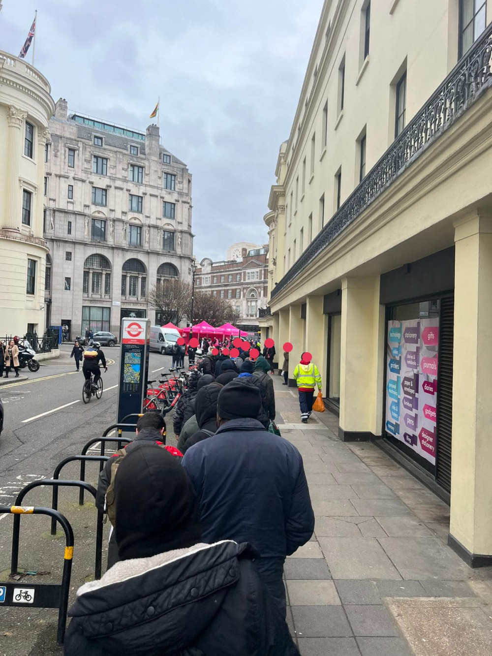 Working in London at Charing Cross