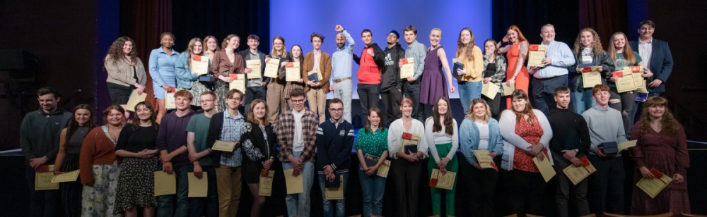 Students who completed their courses last year were nominated by their teachers for awards in one of 24 categories, based on outstanding performance on their course and exceptional personal qualities.