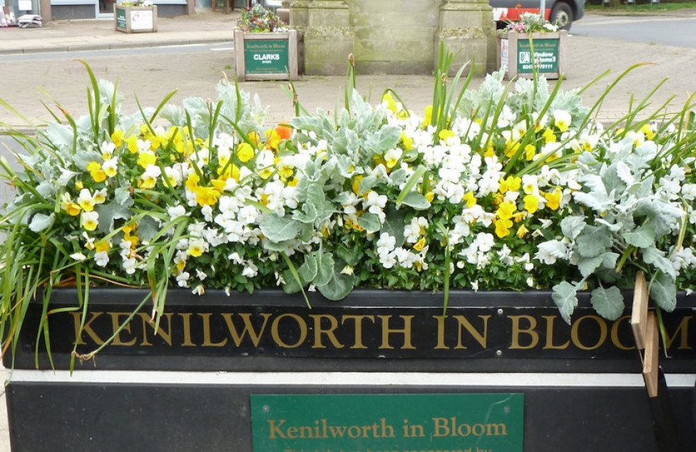 Floral display Abbey End (image supplied)