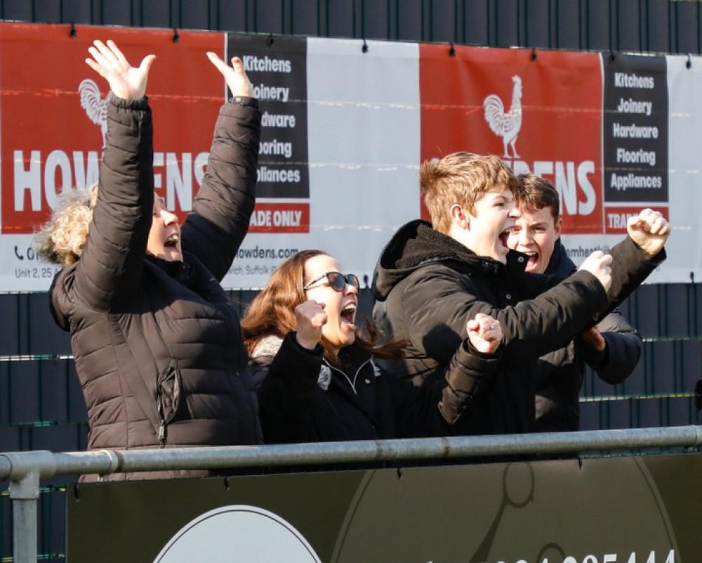 Celebrations at Felixstowe. (Photo: Alan Edmonds)