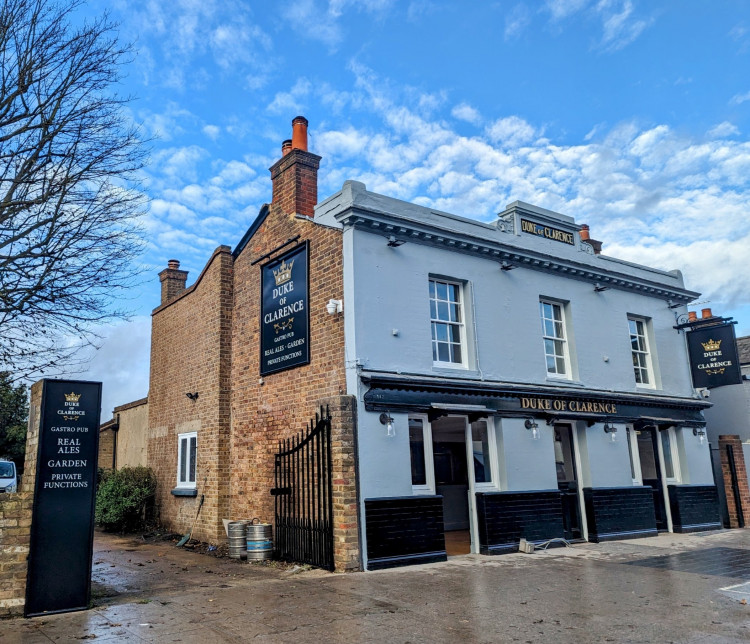 Duke Of Clarence exterior. Credit: Stonegate Group.