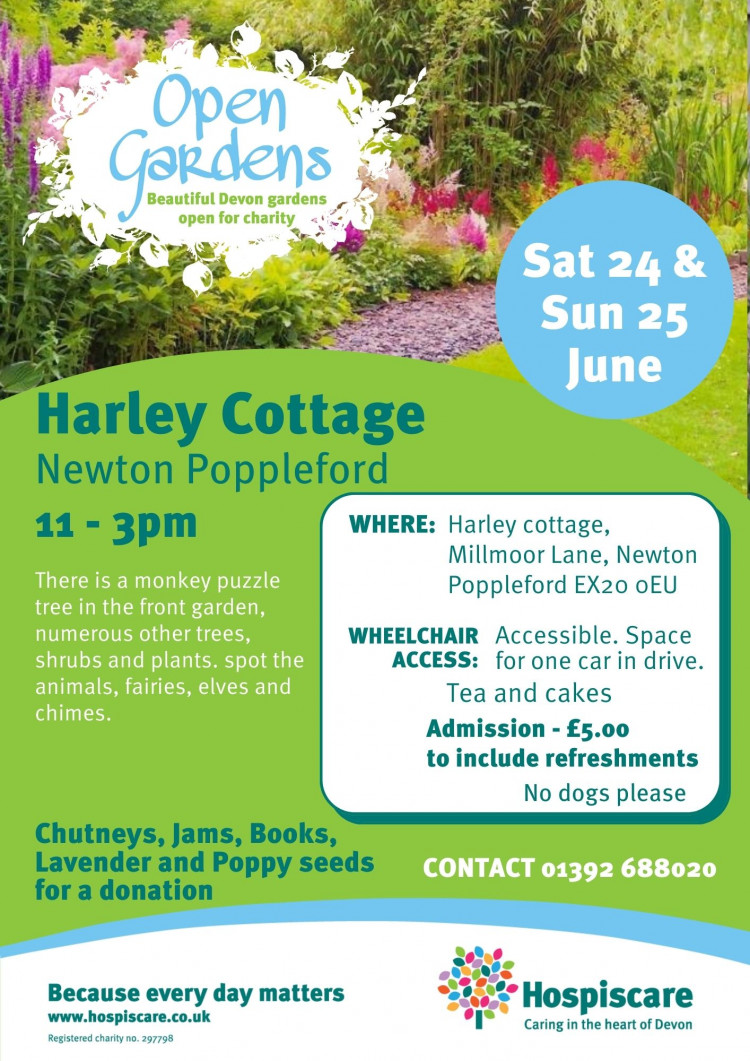 Open Gardens for Hospiscare across East Devon Open Gardens for Hospiscare across East Devon