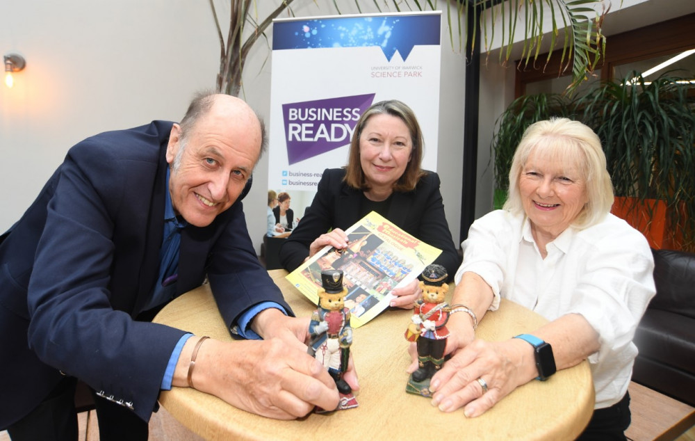 From left - Tony Dalton, Gaynor Matthews, and Anita Dalton (image via Advent PR)