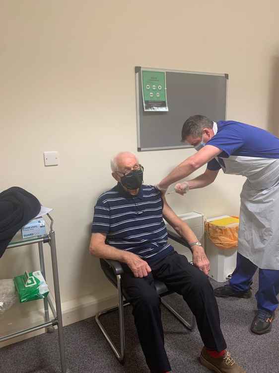 Covid vaccinations have begun in Cowbridge