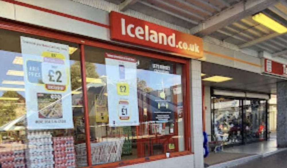 Iceland supermarket set to close in Hitchin town centre. CREDIT: Nub News 