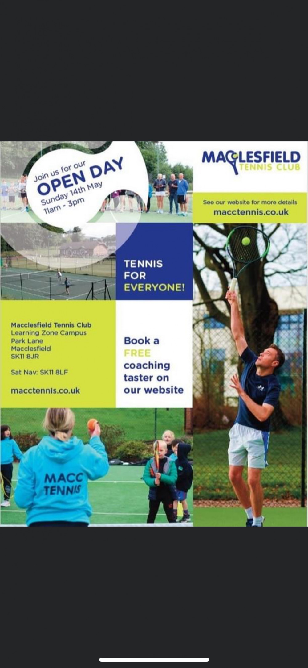 Macclesfield Tennis Club Open Day