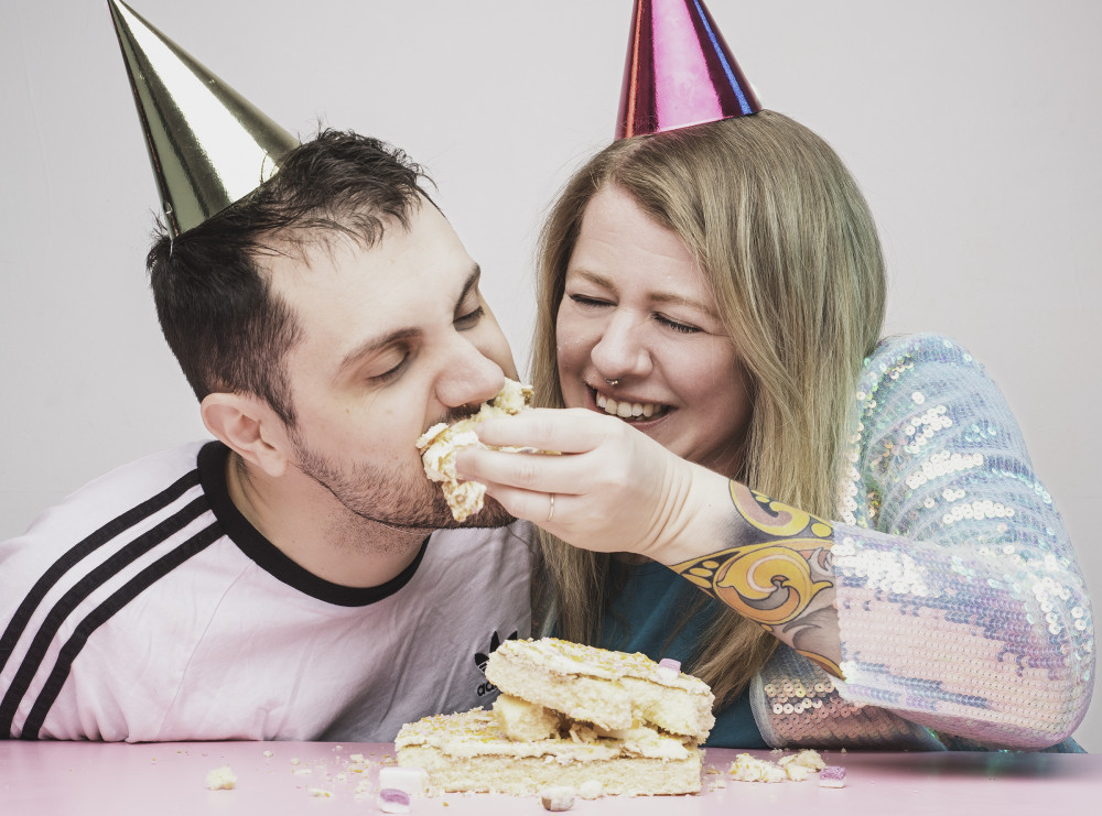 Jenni and Gavin Rolph of Macclesfield photographers Rolph and Co. (Image - Alexander Greensmith / Macclesfield Nub News) 