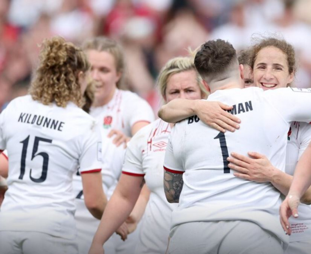 Record crowd roar Red Roses to victory in Twickenham (Credit England Rugby)