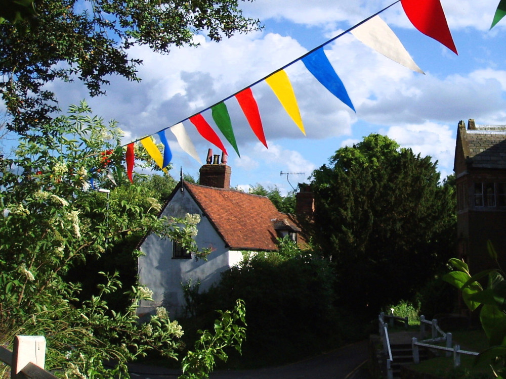 Bunting designed by Ealing residents will be on display at Ealing Broadway and OPEN Ealing. Photo: Amanda Slater.