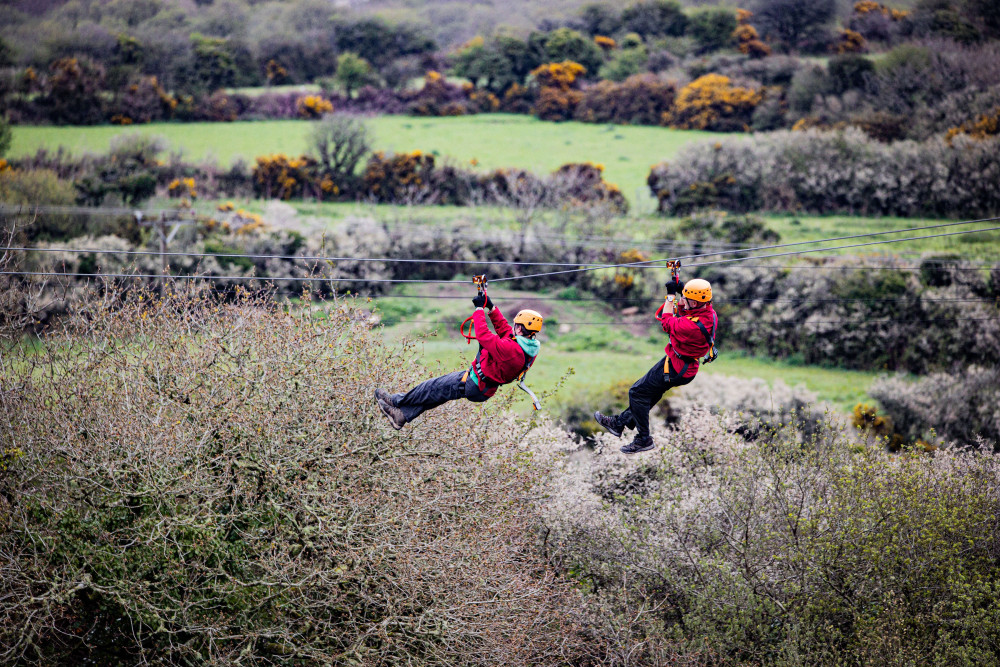 Zip Wire Safari by CK Athlete Shots