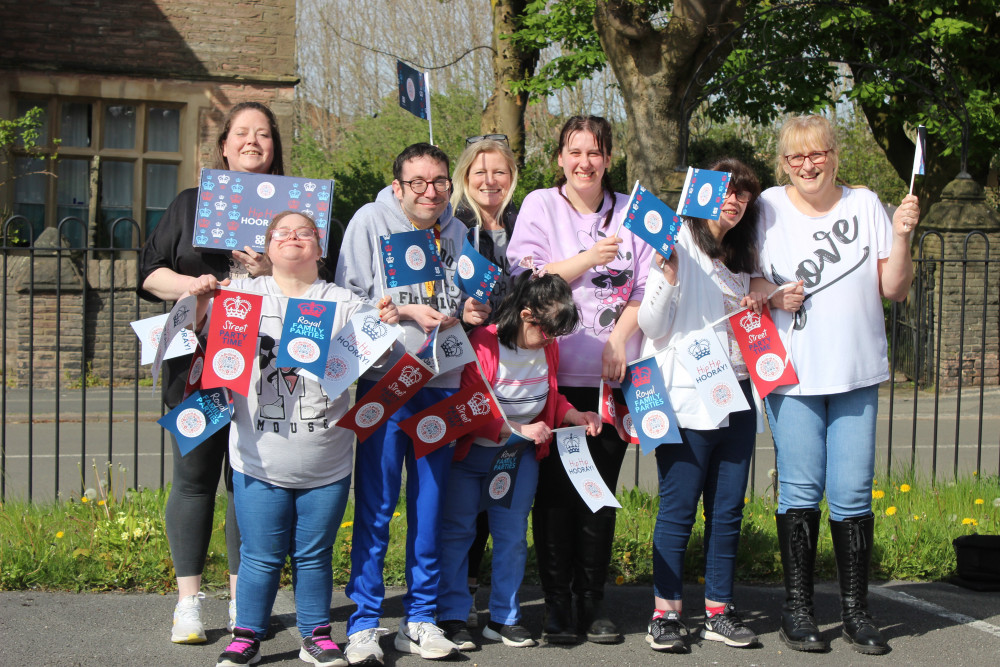 Staff and patrons of Next Step Domicillary Care are having a big Coronation party on Saturday. (Image - Alexander Greensmith / Macclesfield Nub News)