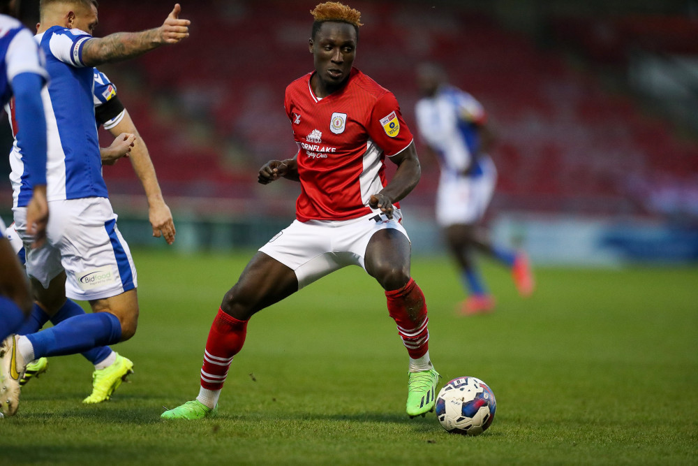 Dan Agyei fired in two first-half goals (Picture credit: Kevin Warburton).