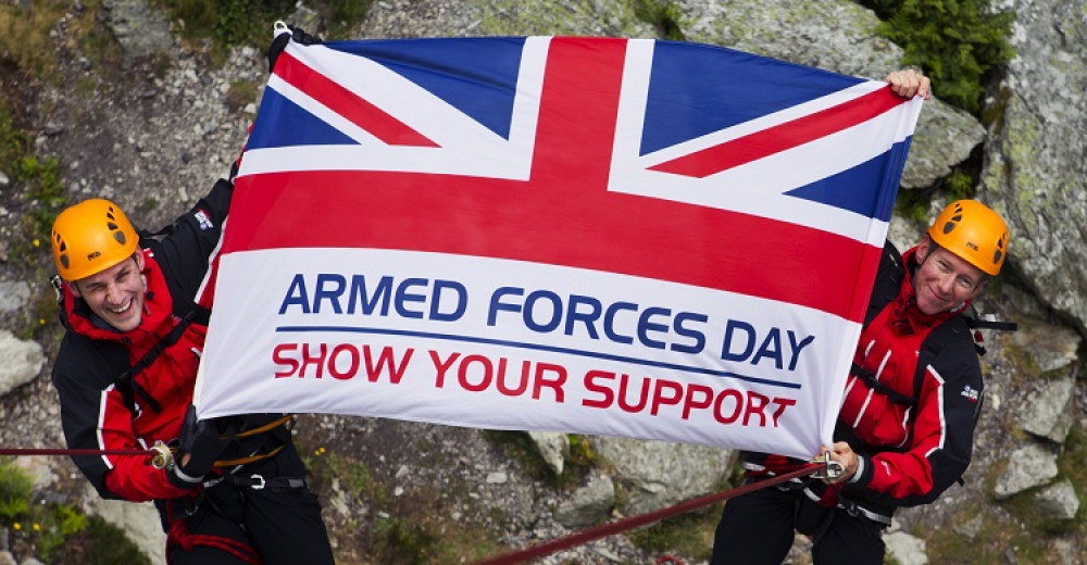National Armed Forces Day is being held in Falmouth this year (Image: Cornwall Counil)
