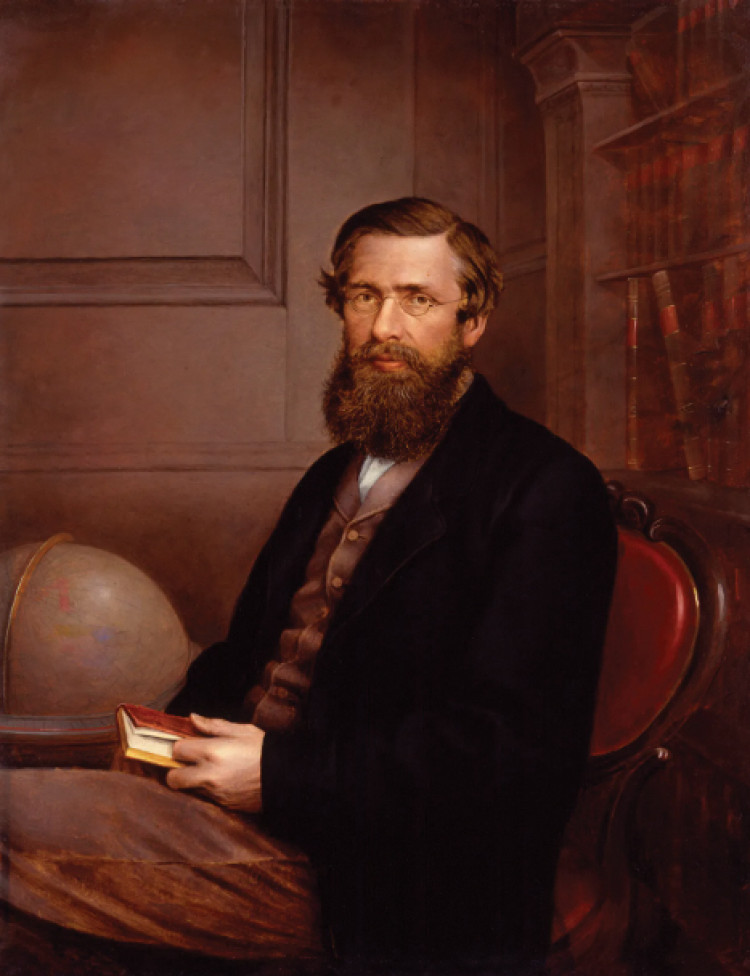 Alfred Russel Wallace. Picture from the  National Portrait Gallery collection. 