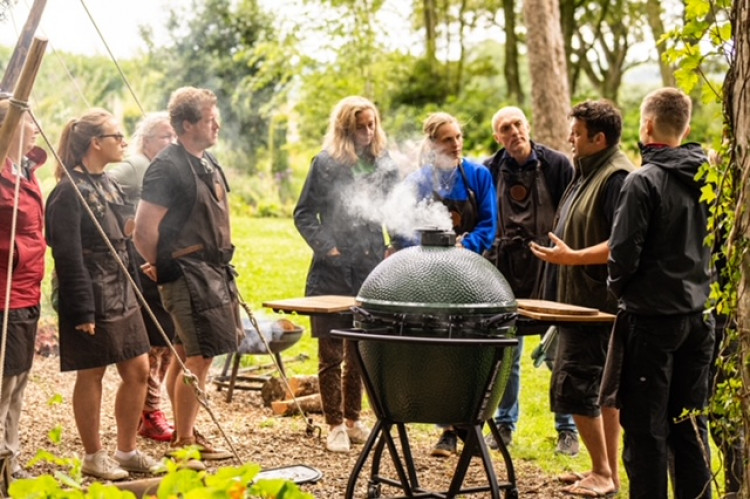 High Grange also offers outdoor cookery classes (photo credit: Matt Austin)