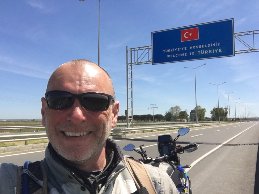 Stuart is a keen motorcyclist with a love of travel – he wants to honour his friend’s legacy with his latest journey. (Photos: Stuart Ringer)