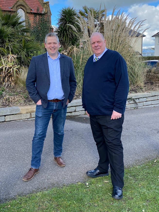 Conservatives Marcus Hartnell and Del Haggerty were both successful in the Seaton ward