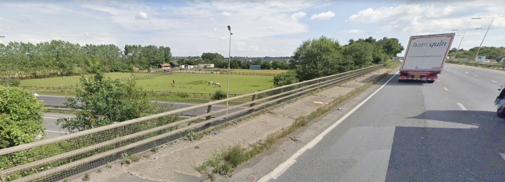 The A13 - A1089 junction