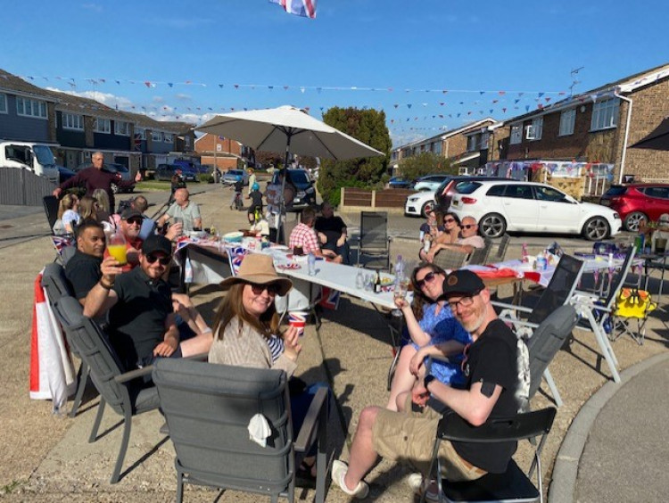 A street party was enjoyed in Rushley Close, Grays.