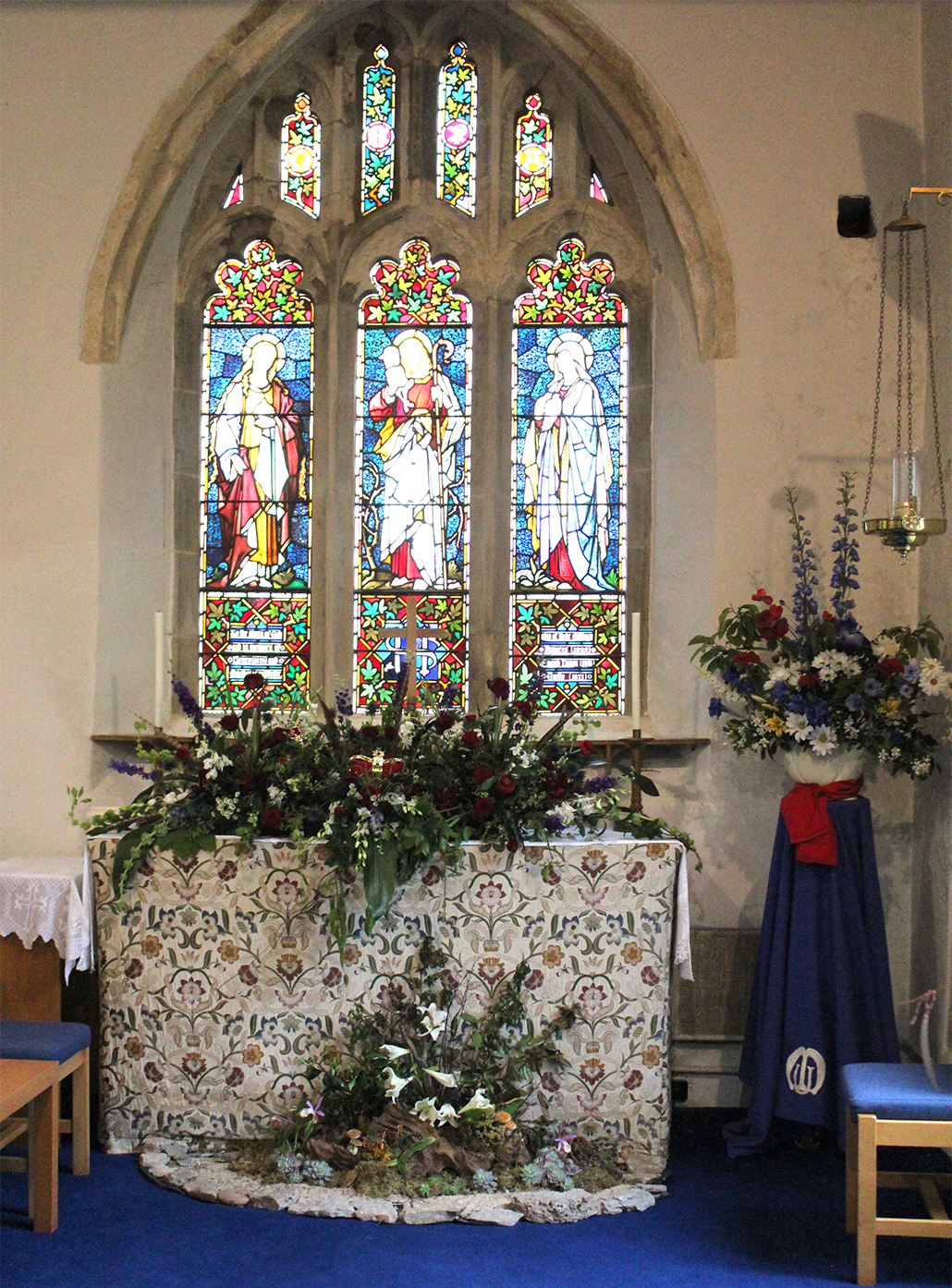 A flower festival was held at St Gregory's Church in Seaton (photo credit: Francesca Evans)