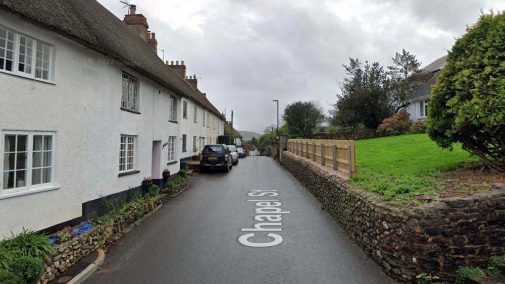 Chapel Street, Sidbury (Google Maps)