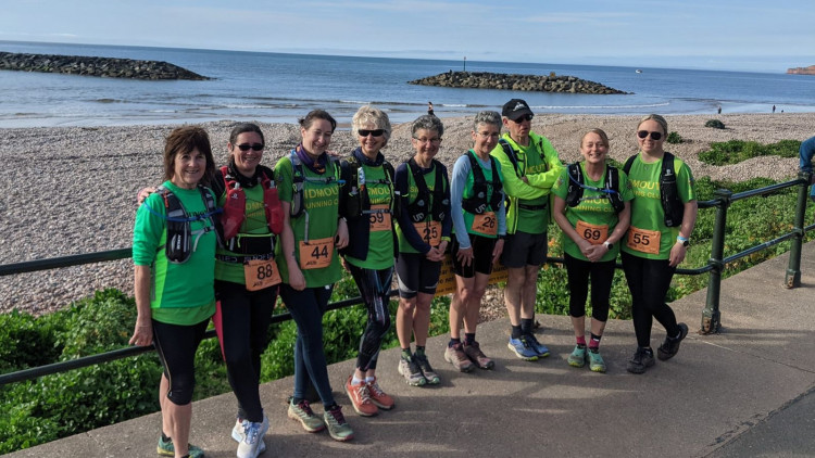 Mighty Greens at the Sid Valley Half marathon (SRC)