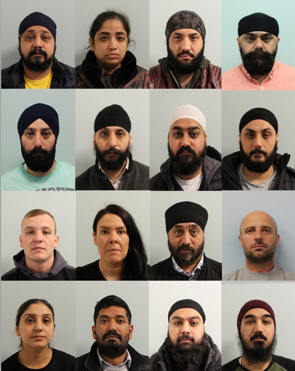 NCA investigation ends in group of 16 convicted of money laundering. Photo: National Crime Agency.